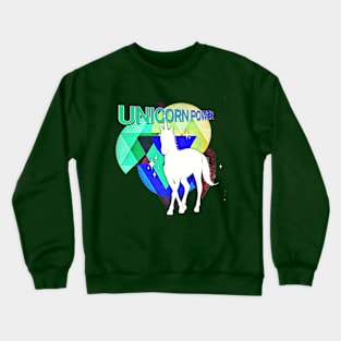 Unicorn Power Crewneck Sweatshirt